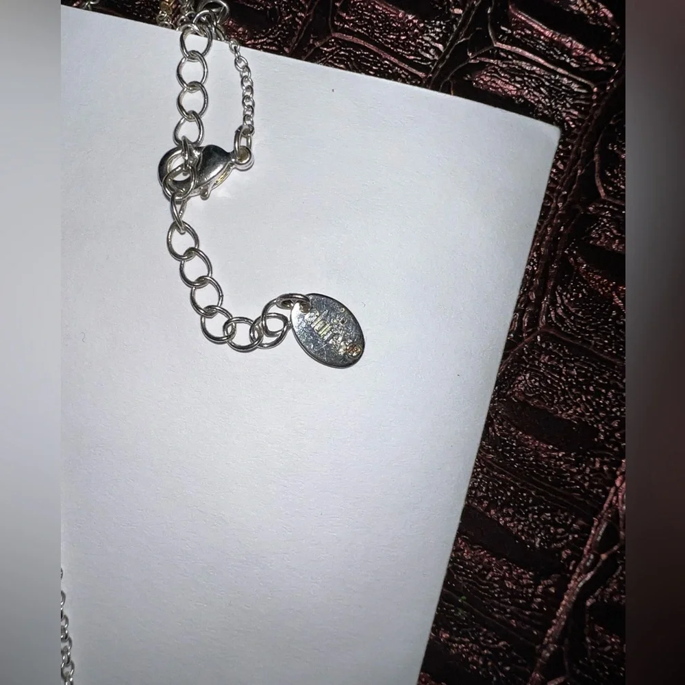 Big sis big sister necklace from Claire’s chain pendant Eiffel Tower sparkly